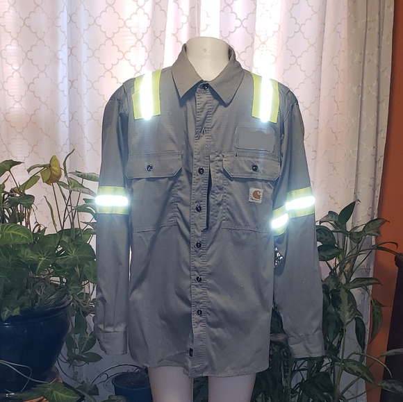 Carhartt Other - CARHARTT, Flame resistant force lightweight long sleeve button down shirt